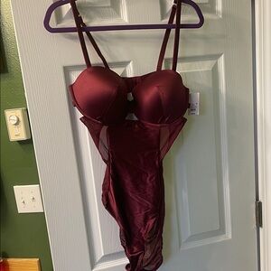 Auden Garnet Lingerie